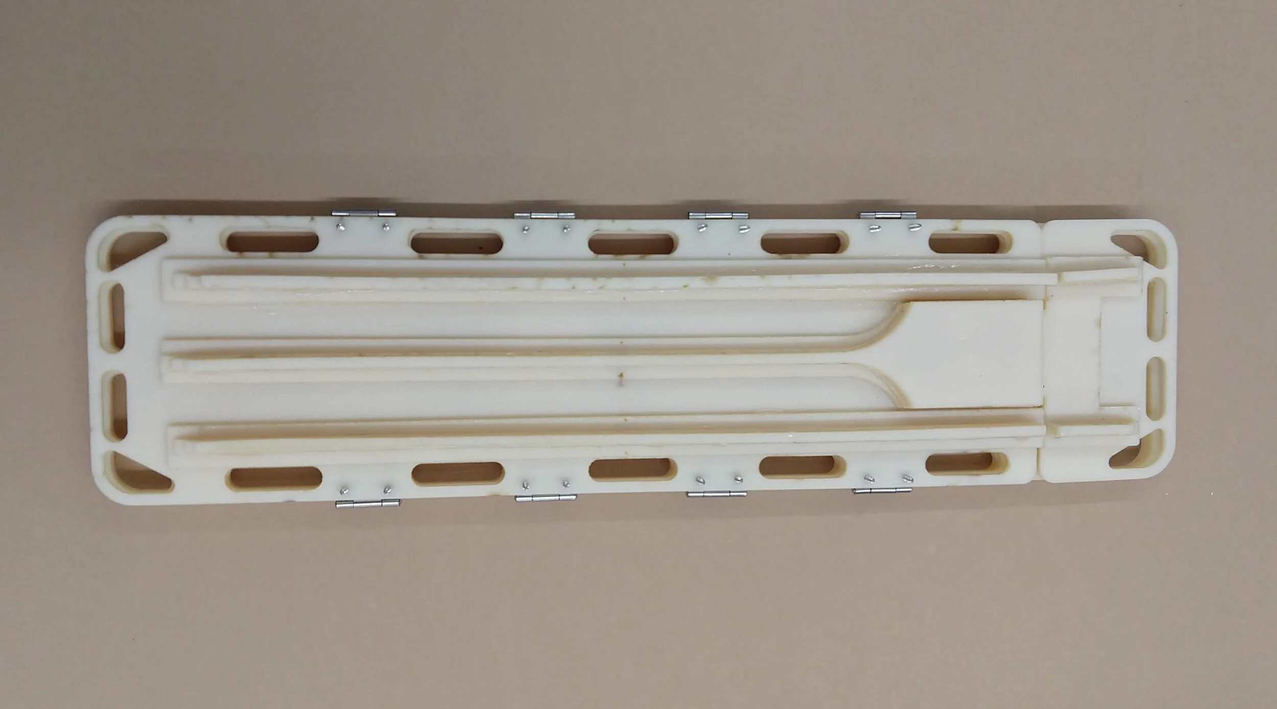 Backboard, back view