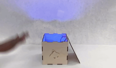 You Have Me pop-up laser cut prototype
